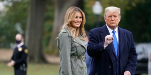 Μελάνια και Ντόναλντ Τραμπ 