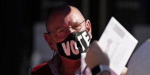 Ψηφοφόρος στις ΗΠΑ