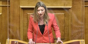 Η βουλευτής του ΣΥΡΙΖΑ Αναστασία Γκαρά /ΦΩΤΟΓΡΑΦΙΑ: INTIMENEWS