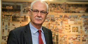 Ο δήμαρχος Λαρισαίων Απόστολος Καλογιάννης