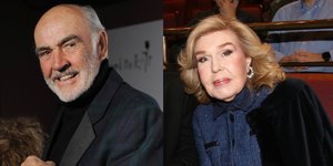 Ο Σον Κόνερι και η Μαριάννα Β. Βαρδινογιάννη
