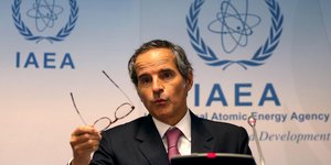 O γενικός διευθυντής της ΙΑΕΑ, Ραφαέλ Γκρόσι