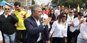 Ο Ιβάν Ντούκε με την σύζυγό του