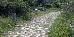πλακοστρωτο κολωνακια