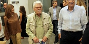 Ο εικαστικός Κώστας Τσόκλης
