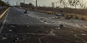 Το σημείο όπου έγινε η επίθεση με αποτέλεσμα τη δολοφονία του επιστήμονα στο Ιράν