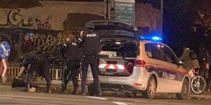 Σκηνή από την επίθεση στη Βιέννη