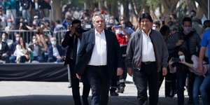 Αλμπέρτο Φερνάντες και Εβο Μοράλες