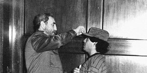 Φιντέλ Κάστρο και Ντιέγκο Μαραντόνα