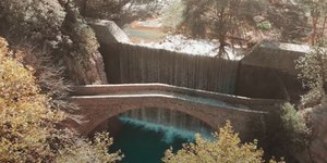 Γεφύρι Παλαιοκαρυάς καταρράκτης