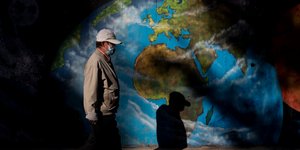 Γκράφιτι με τον πλανήτη