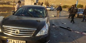 Το αυτοκίνητο του δολοφονηθέντος πυρηνικού επιστήμονα του Ιράν