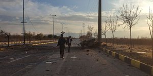 Το σημείο που δολοφονήθηκε ο Ιρανός επιστήμονας