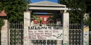 Το Πάντειο υπό κατάληψη