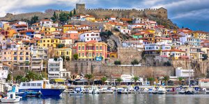 καβαλα λιμανι ψηλα καστρο