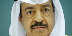 Ο πρίγκιπας Χαλίφα μπεν Σαλμάν αλ Χαλίφα