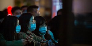 Γυναίκες με μάσκες στη Κίνα