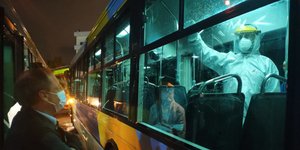 Κώστας Αχ. Καραμανλής σε αμαξοστάσιο της ΟΣΥ 