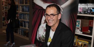 Ο Κώστας Κρομμύδας στην παρουσίαση του βιβλίου του