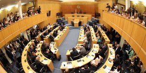 Ολομέλεια της Βουλής στην Κύπρο