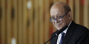 Ο υπουργός Εξωτερικών της Γαλλίας, Ζαν Ιβ Λεντριάν / Φωτογραφία: AP/ Eraldo Peres