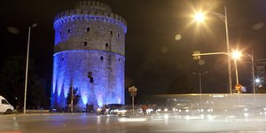 Στα μπλε ο Λευκός Πύργος για την Παγκόσμια Ημέρα Διαβήτη