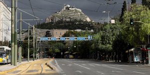 Φωτογραφία: Ερημη πόλη η Αθήνα