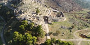 Μυκήνες από ψηλά