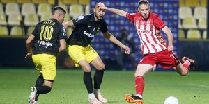 Φάση από το Αρης-Ολυμπιακός