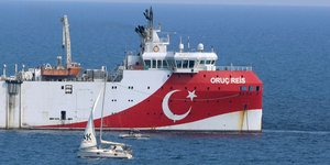 Το τουρκικό ερευνητικό Oruc Reis στην Ανατολική Μεσόγειο