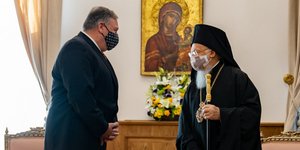 Συνάντηση του ΥΠΕΞ των ΗΠΑ με τον Πατριάρχη