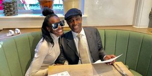 Ο πρίγκιπας της Νιγηρίας με την σύζυγό του