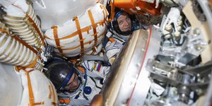 Ρώσοι αστροναύτες της Roscosmos