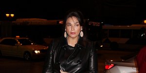 Η Σήλια Κριθαριώτη με total black look