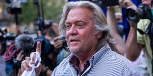Ο πρώην σύμβουλος του Ντόναλντ Τραμπ, Στιβ Μπάνον