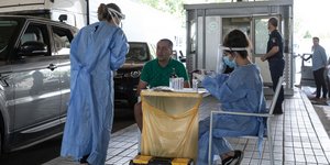 Τεστ κορωνοϊού στον Προμαχώνα