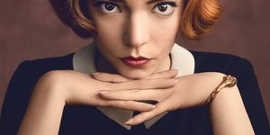 Το πόστερ της σειράς του Netflix, το «Γκαμπί της Βασίλισσας»