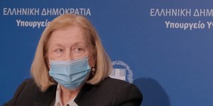 H πρόεδρος της Εθνικής Επιτροπής Εμβολιασμών, Μαρία Θεοδωρίδου