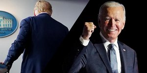 Ο Ντόναλντ Τραμπ και ο Τζο Μπάιντεν στο εκλογικό θρίλερ των αμερικανικών εκλογών 2020