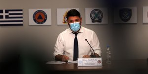 Ο Νίκος Χαρδαλιάς στην ενημέρωση