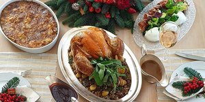 μενού χριστουγέννων Μεγάλη Βρετάνια