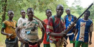 Αντάρτες με όπλα στην Κεντροαφρικανική Δημοκρατία