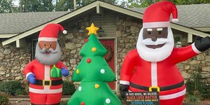 Μαύρος Αγιος Βασίλης