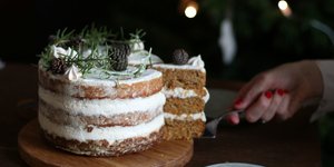 Κέικ για τα Χριστούγεννα