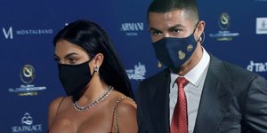 Κριστιάνο Ρονάλντο με τη σύντροφό του