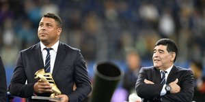 Ντιέγκο Μαραντόνα και Ρονάλντο 