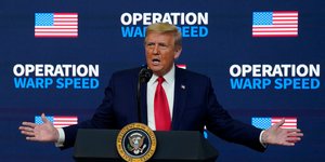 Ο Αμερικανός πρόεδρος Ντόναλντ Τραμπ