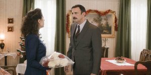 Η Πηνελόπη και ο Δούκας σε σκηνή από τη σειράς «Άγριες Μέλισσες»