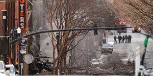 Φωτιά στο κέντρο της πόλης Νάσβιλ στις ΗΠΑ