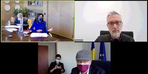 Τηλεδιασκέψεις με τους πρέσβεις της Αυστραλίας και της Ρουμανίας είχε η Γιάννα Αγγελοπούλου